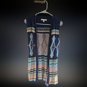 SayWhat fun and colorful cardigan